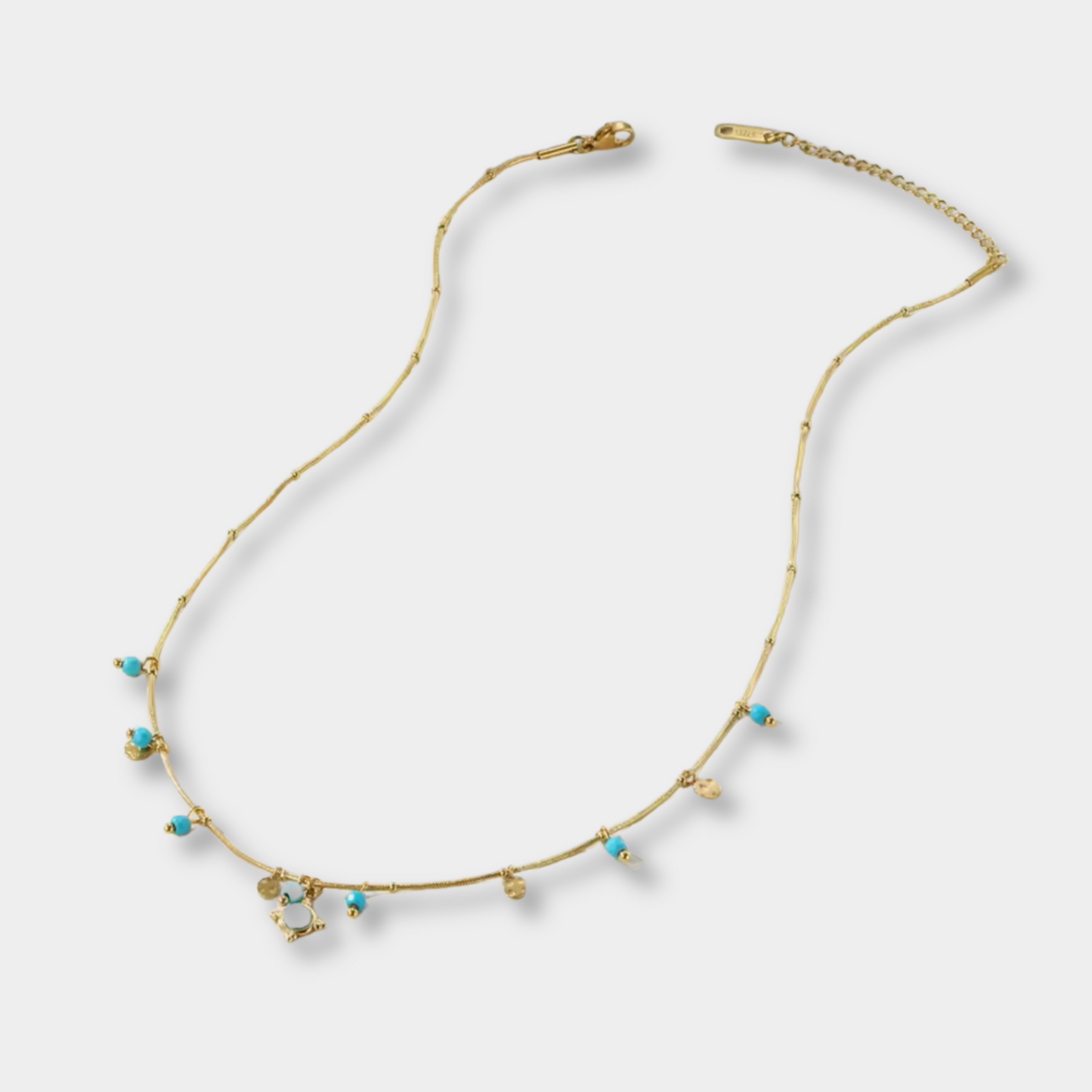 Turquoise Beaded Necklace