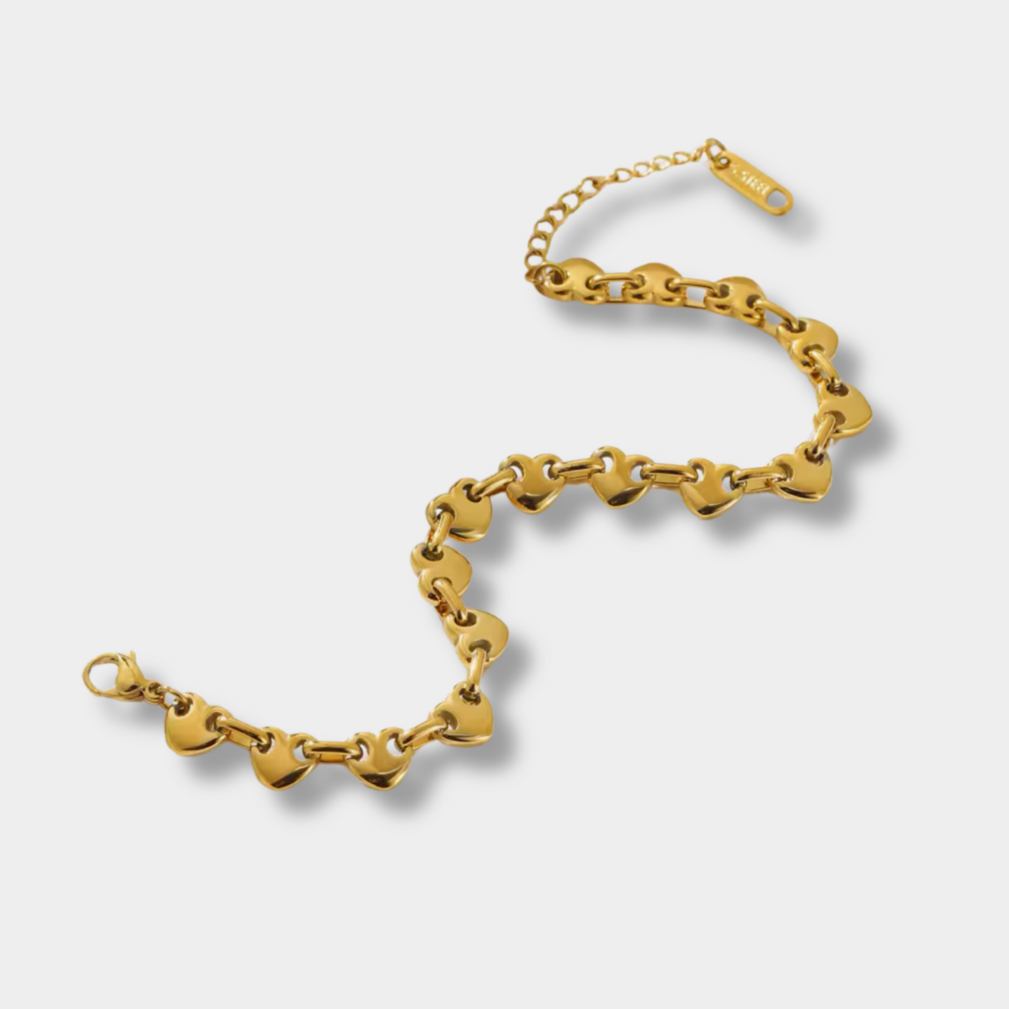 Heart Pendent Bracelet