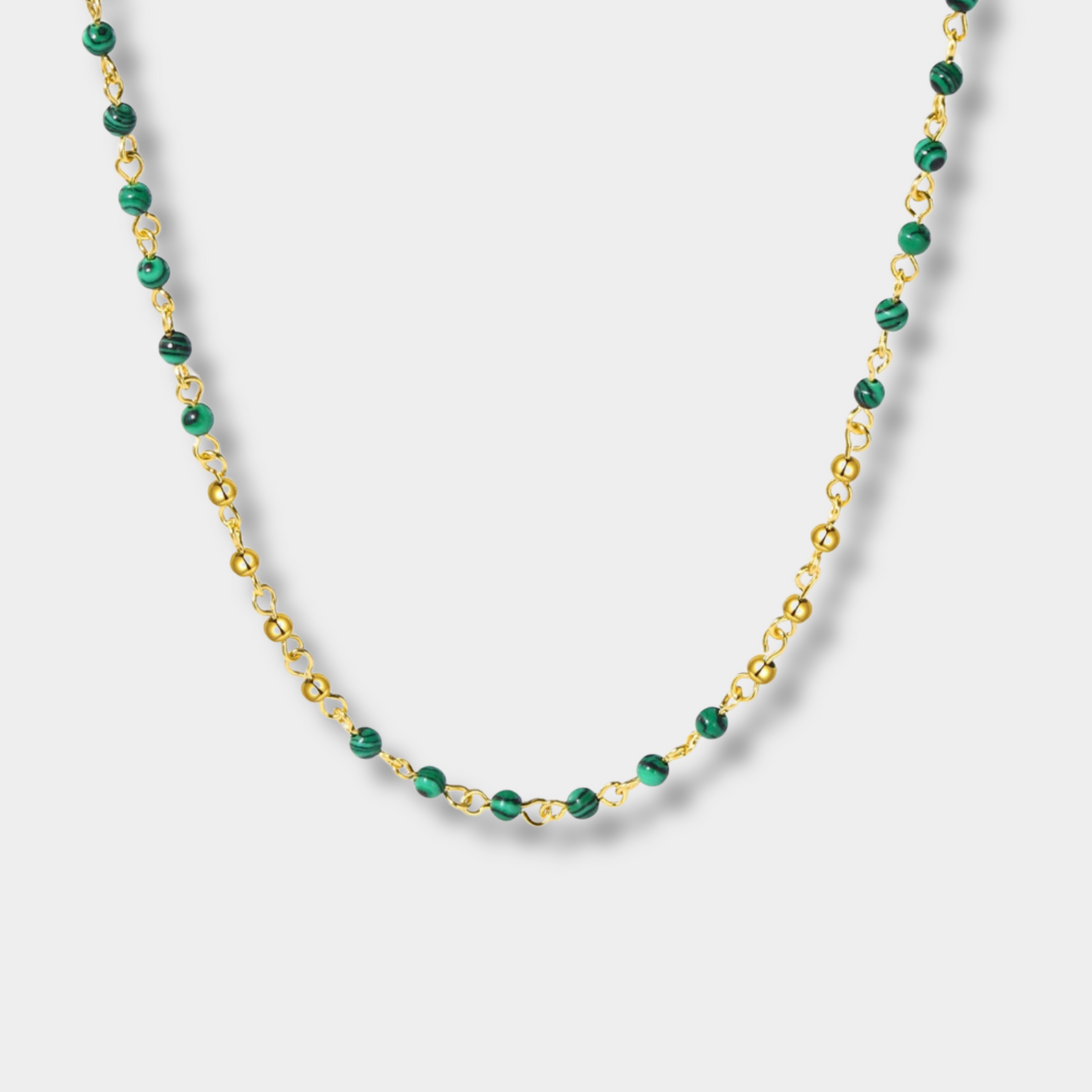 Green Beaded Necklaces