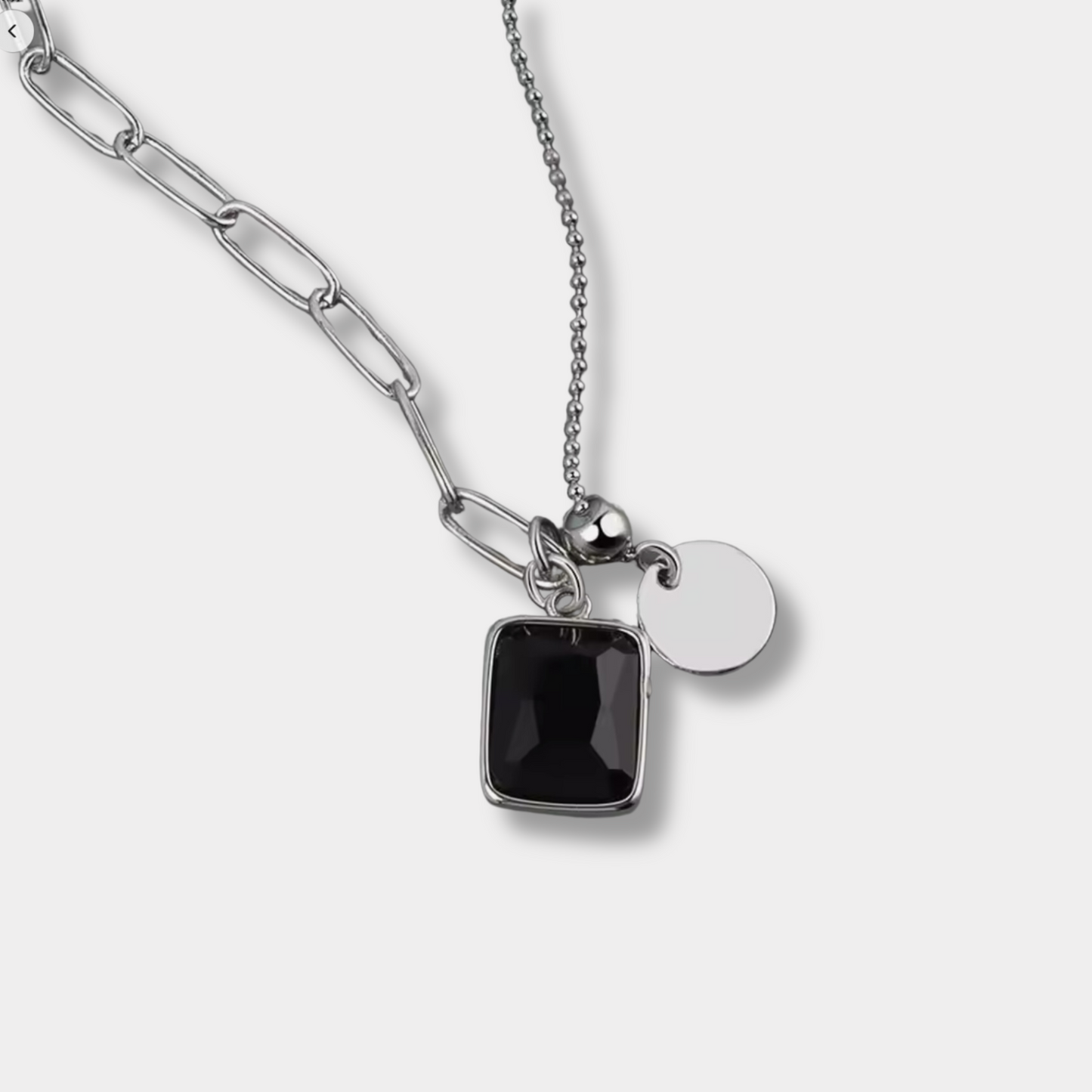 Mismatch Tassel Necklace