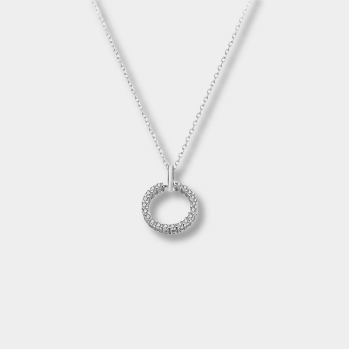 Round Sparkle Choker Necklace