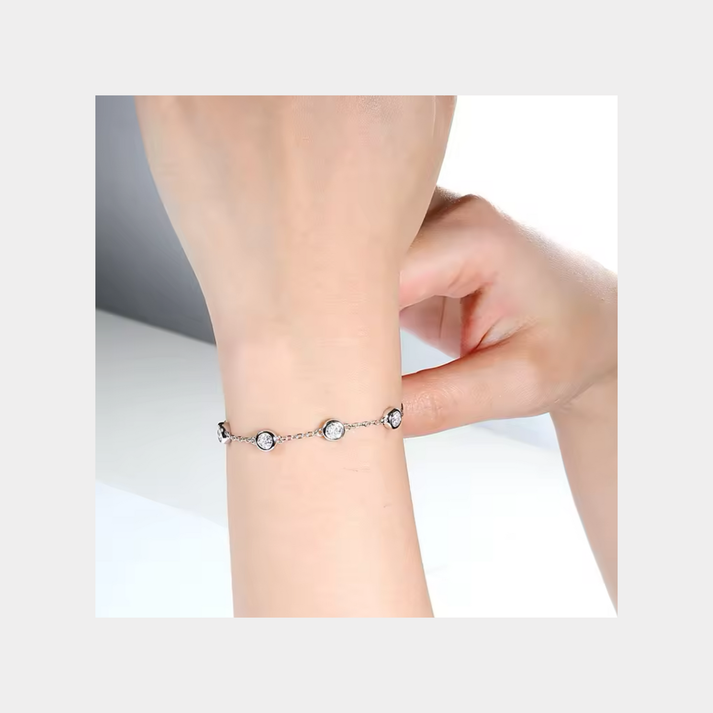 Moissanite Tennis Bracelet