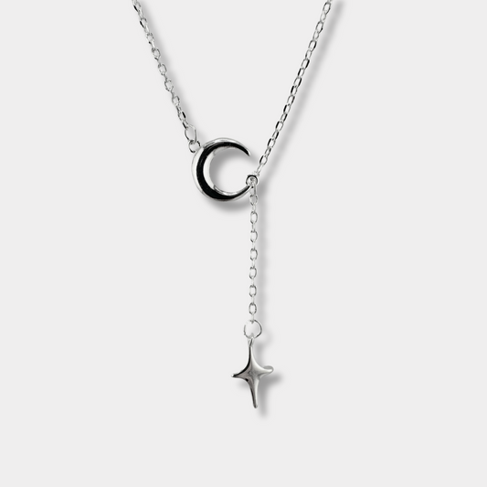 Moon Star Choker Necklace