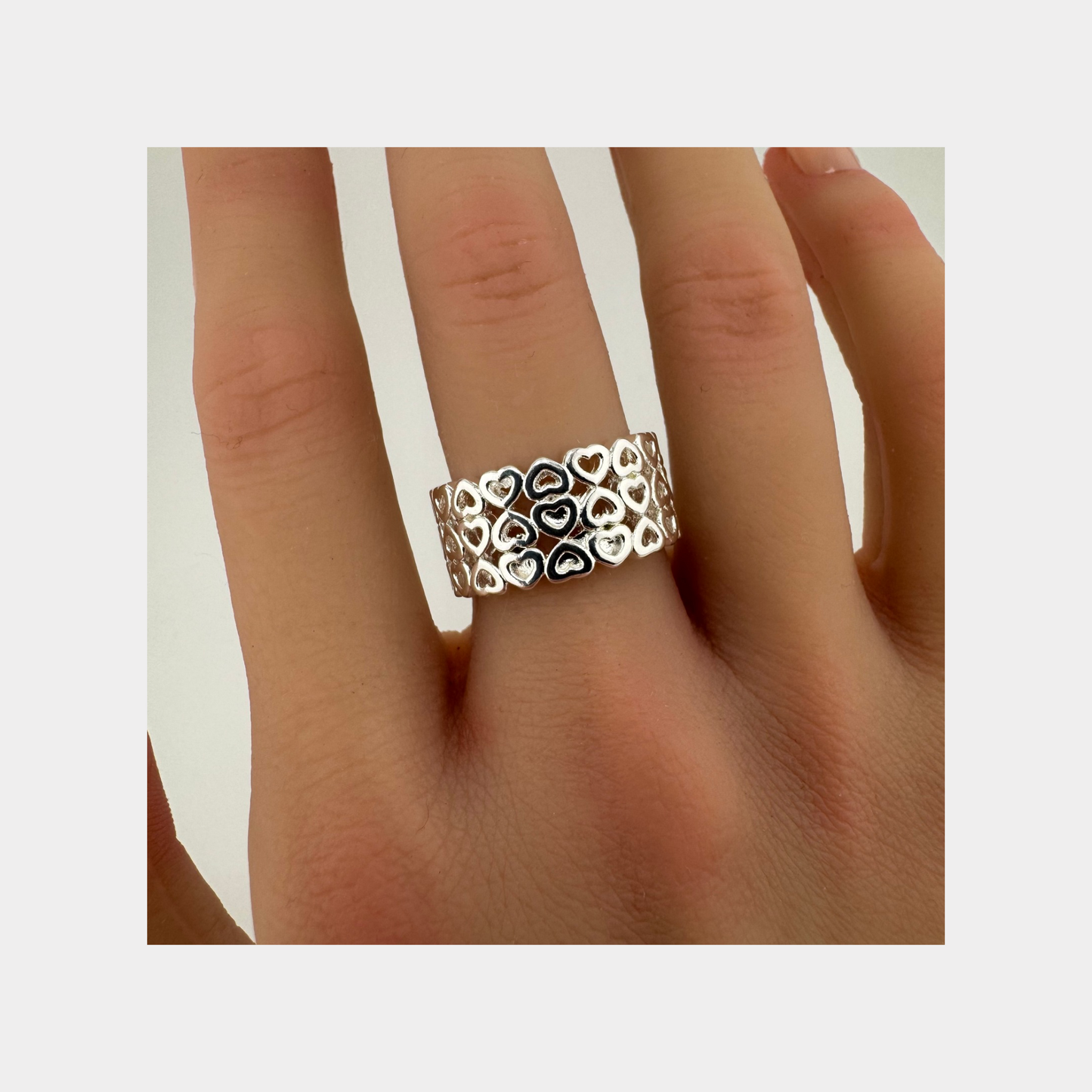 Multi-Heart Ring