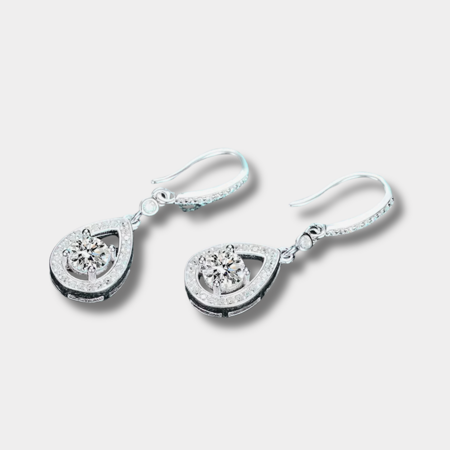 Waterdrop Moissanite Earrings