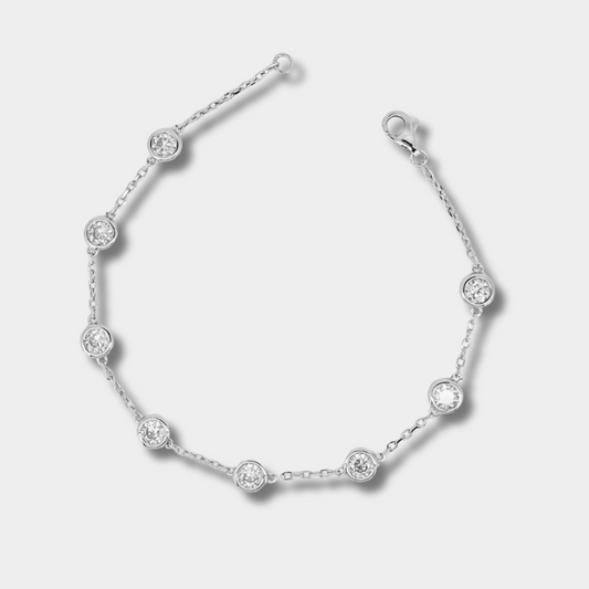 Moissanite Tennis Bracelet