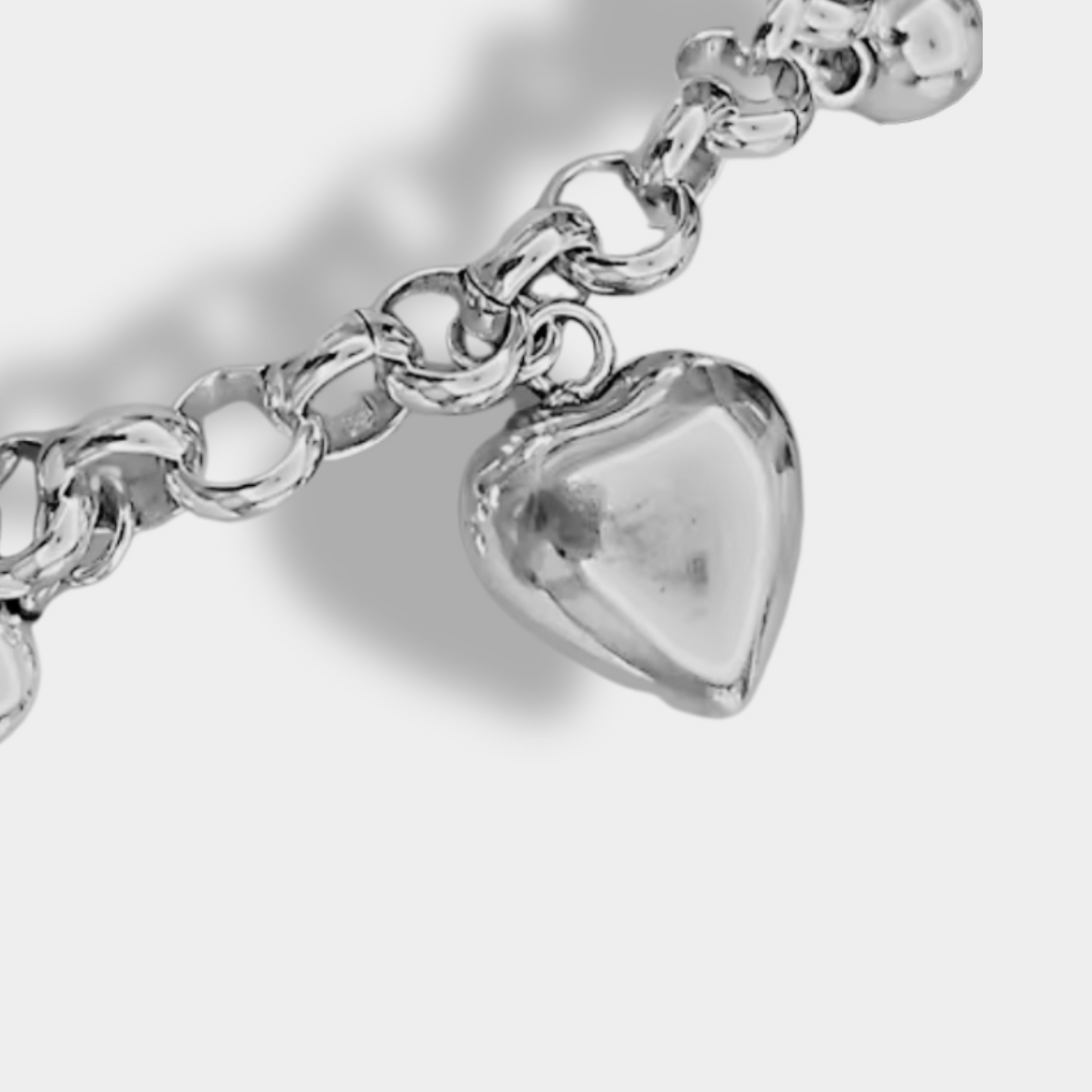 Heart Charm Bracelet