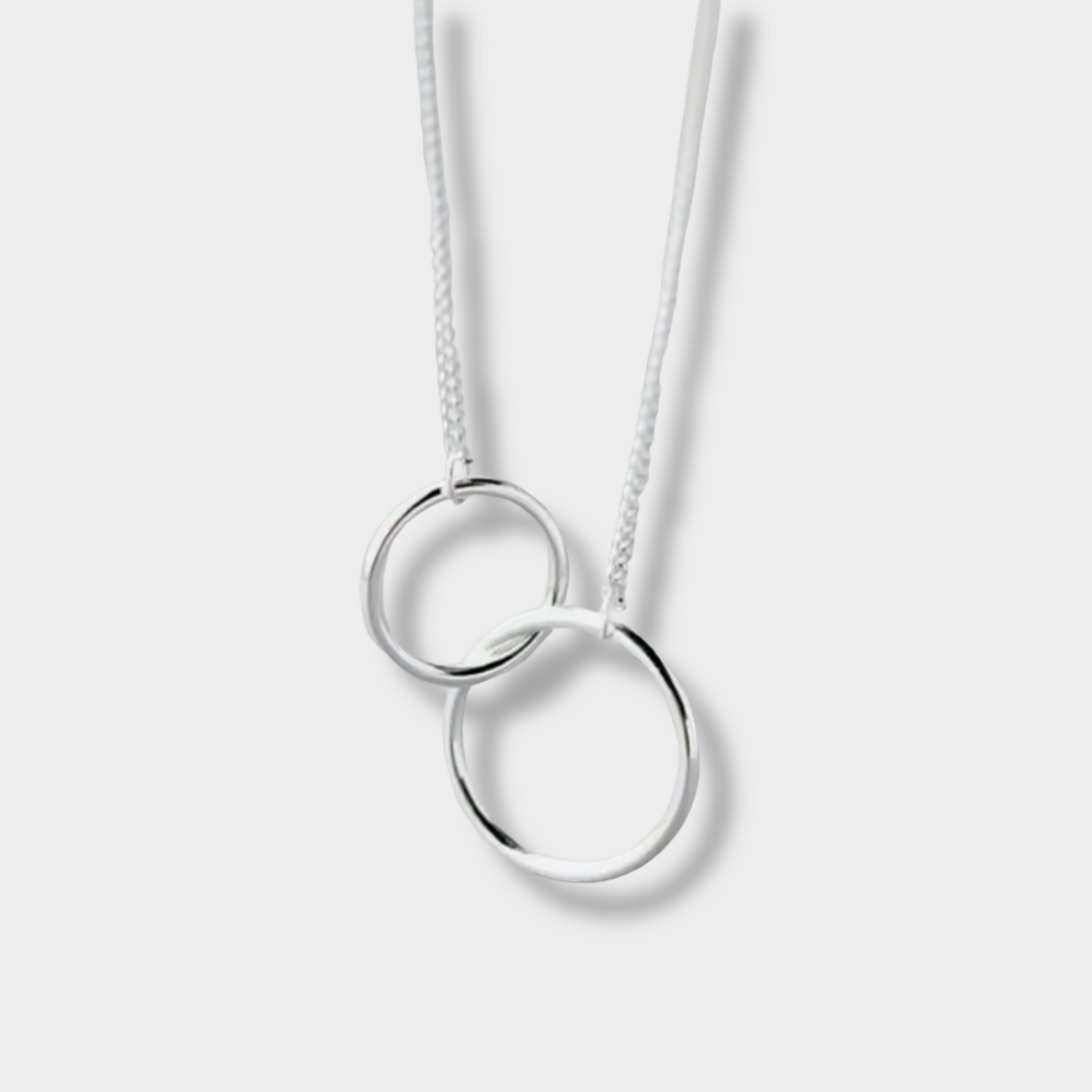 Interlocked Hoop Necklace