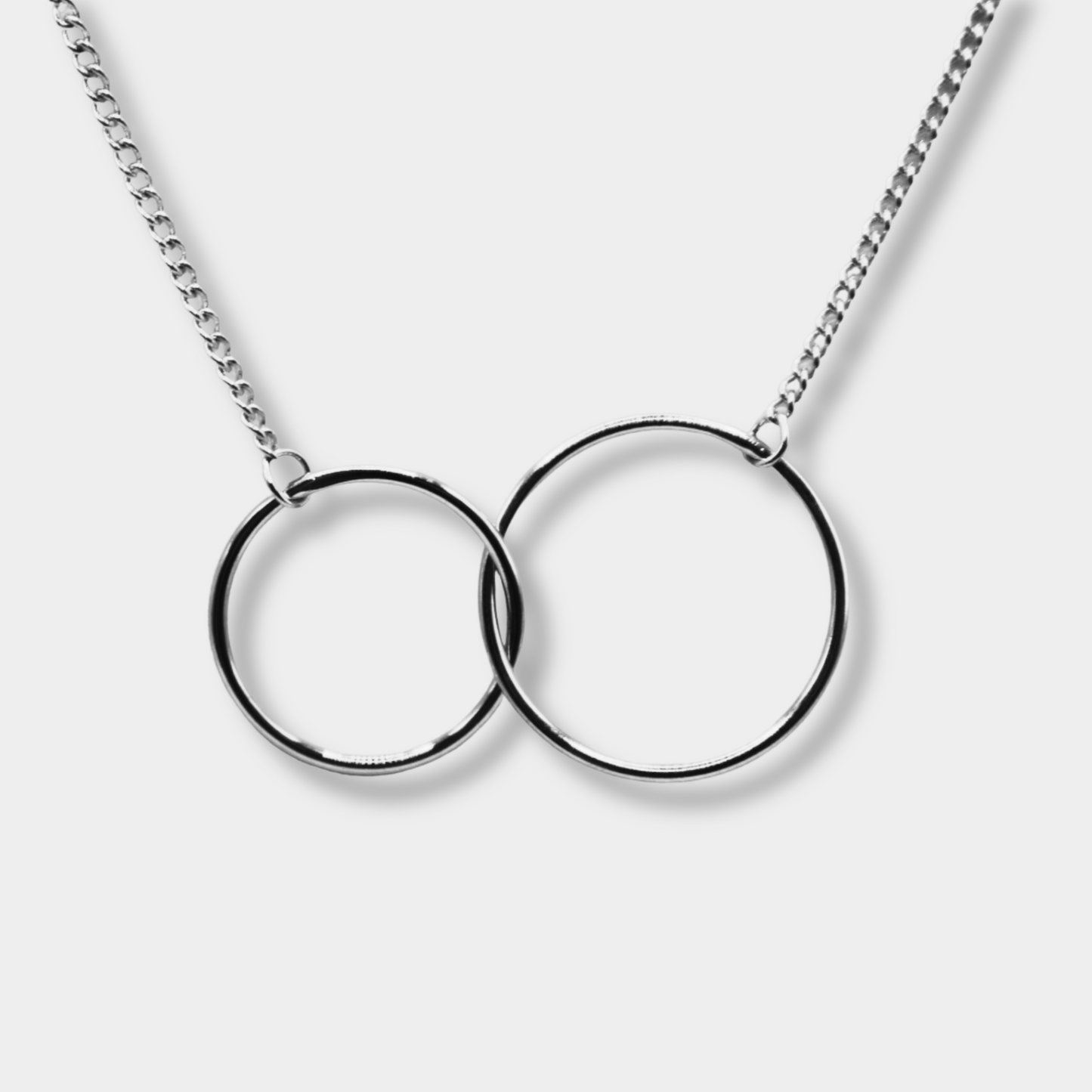 Interlocked Hoop Necklace