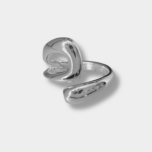 Wide Hollow Ring