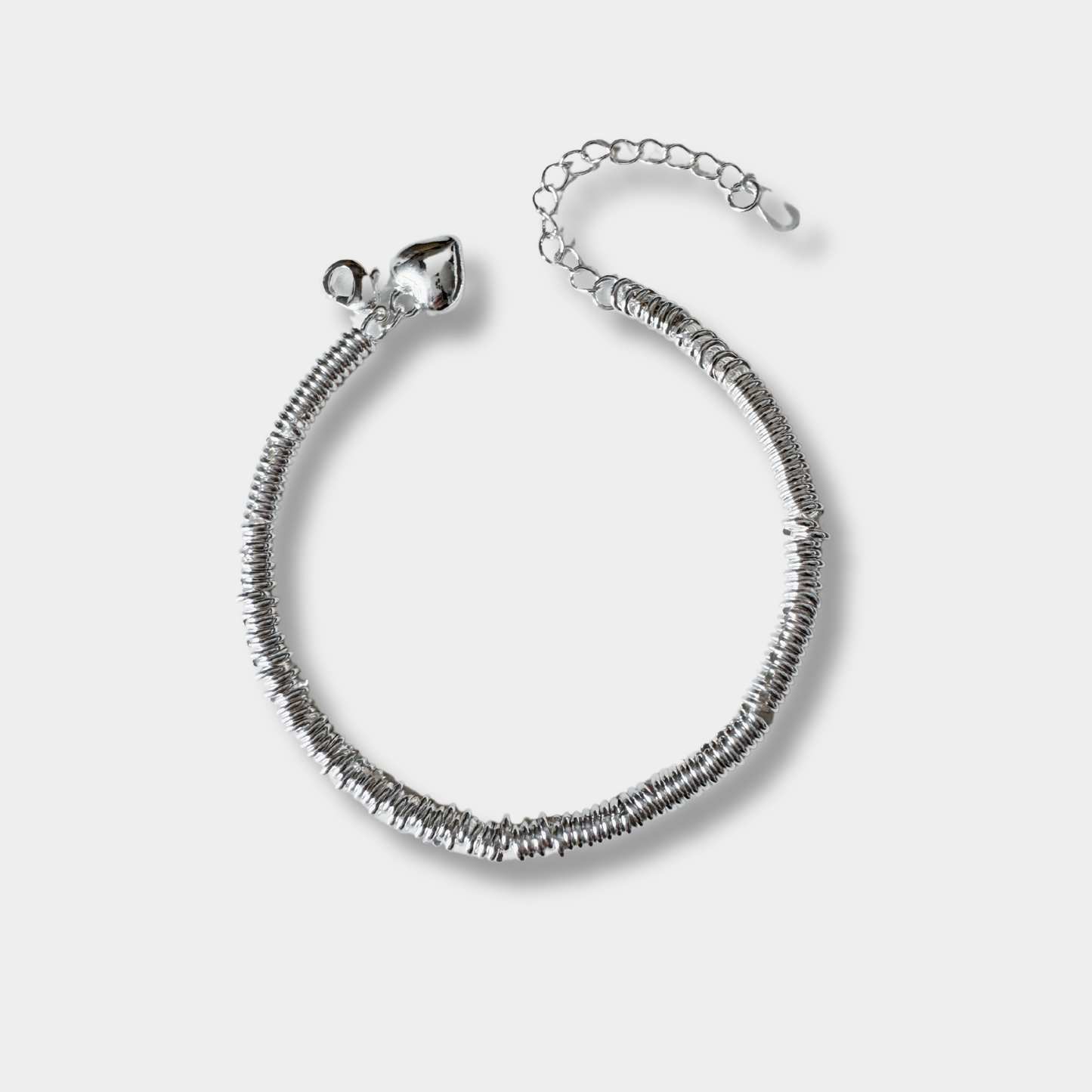 Heart Hasp Bracelet