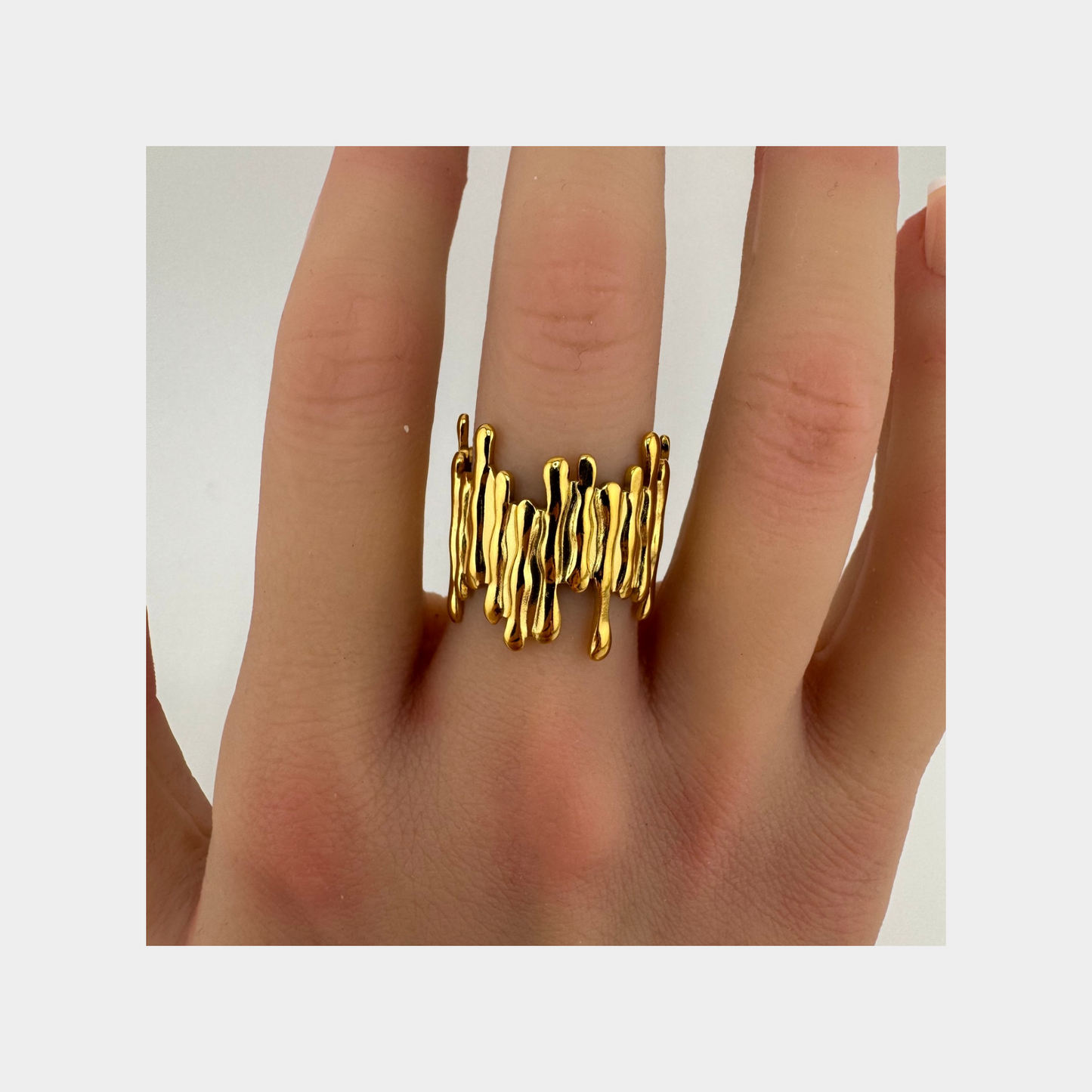 Irregular Wide Ring