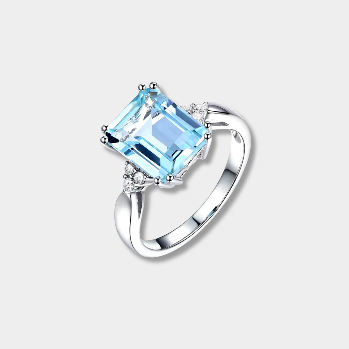 Beautiful Aquamarine Ring